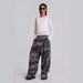 American Street Retro Camouflage Print Edge Loose Straight Casual Trousers Sweatpants Women And Men Spring And Summer_ecoleips.com