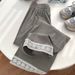 Women's Clothing Lace Denim Wide Leg Pants Spring And Autumn High Waist Slim Petite Nine Point Straight Casual Pants_ecoleips.com