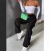 Women's Clothing Workwear Casual Pants For Women High Waist Wide Leg Straight Breathable Retro Sports Trousers_ecoleips.com