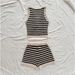 European American Cross-border Spring/summer Vacation Tank Top With Tie-up Cardigan And Shorts Women's Two-piece Set_ecoleips.com