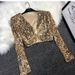 European Style Versatile Short Blazer BINGBING Sequin Vest Jazz Dance Performance Jacket_ecoleips.com
