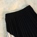 Women's Spring And Summer Accordion Pleat Retro Black And White Contrast Irregular Color Matching Big Swing Pleated Skirt_ecoleips.com