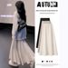 Women's Fall/Winter 2026 New Style Skirt: Gentle, Elegant, High-End Knit Slim-Fit A-Line Bodycon Fishtail Skirt_ecoleips.com