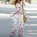 Cross Border Women's Printed Casual Two Piece Set, Vest With Elastic Waist Trousers._ecoleips.com
