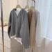 European American Style Real Shot Two-Piece Drawstring Hooded Sweatshirt For Women, Spring And Autumn Versatile_ecoleips.com
