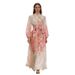 Women's Clothing Women's Floral Diamond Long Dress Large Skirt Niche Design Spring Summer For Formal & Casual For Women_ecoleips.com