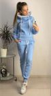 2021 European And American Women's Autumn/Winter Hot-Selling New Fleece Fashion Casual Sports Suit Sweatshirt_ecoleips.com