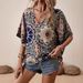 Women's Batwing Sleeve T-Shirt European American Style Cross Border E-Commerce Best Selling New Printed Shirt Independent Website In Stock_ecoleips.com