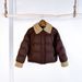 2025 Winter New Turn-down Fur Collar Short White Goose Down Jacket For Women Loose Commuting Petite Warm Coat_ecoleips.com