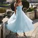 Women's Clothing New Products Suspenders Solid Color Dress Dress Mid Length Skirt_ecoleips.com
