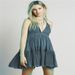2019 New Cross-Border Hot-Selling Women's Backless Bohemian Beach Short Cotton Dress_ecoleips.com