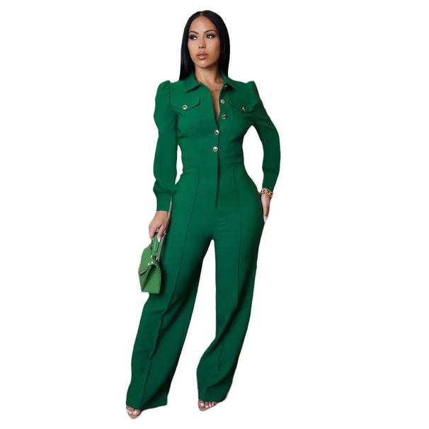 Women's Clothing Personalized Line Stitching Long Sleeved Sports Fitness Jumpsuit_ecoleips.com