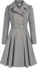 Double-Breasted Pea Coat With Notched Lapels – A-Line Wool-Blend Trench For Women (S-3XL)_ecoleips.com