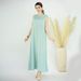 Modest Abaya Dress Women's Plus Size Solid Color Bottoming Dress Fashion England Style Regular Thickness Spring/Autumn Summer_ecoleips.com