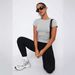 Women's Slim Fit Solid Color T-Shirt Round Neck Short Sleeve European American Style Autumn Top_ecoleips.com