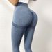 Women's Sports Fitness Leggings Smiley Face Peach Butt Breathable Elastic High Waist Tummy Control Quick-Dry Tight Yoga_ecoleips.com