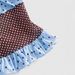 Color Blocked Polka Dot Ruffled V Neck Camisole Top Korean Style Slim Fit Sexy Versatile Women's Vest_ecoleips.com