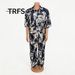 Summer New Unisex Two Piece Set Short Sleeve Printed Shirt Top And Straight Leg Pants Loose Fit Casual Versatile_ecoleips.com