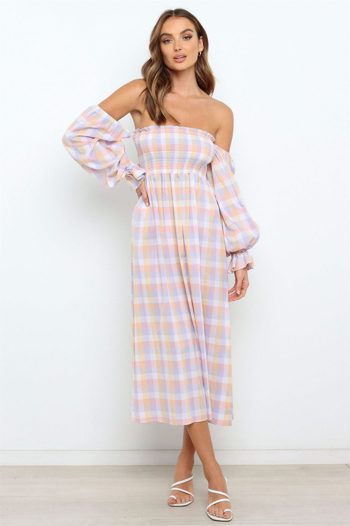 Autumn Winter Cross-border European And American Foreign Trade Women's Casual Long-sleeve Sexy Off-shoulder_ecoleips.com