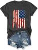 Memorial Day Vintage Poppy T-Shirt For Women Poppy Flower Language Crew Neck Short Sleeve Summer Tee_ecoleips.com