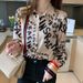 Women's Clothing Women's Long Sleeve Casual Top Letter Print Spring Summer Stylish Collared Shirt Long Sleeve For Formal & Casual_ecoleips.com