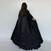 ng2510292 Ng2510292 Ng2510292 LN205 Modest Arabic Fashion Outerwear Abaya Cross-border New Black Robe_ecoleips.com