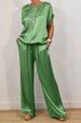 Women's Clothing Trendy Loose Fitting Shirt And Wide Leg Trousers Casual Suit Spring Summer For Women For Formal & Casual For Women_ecoleips.com
