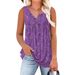 Wish European And American 2026 New Summer Small Floral Print Round Neck Knitted Sleeveless Tank Top For Women_ecoleips.com