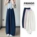 Women's Washed Tencel Lyocell Wide Leg Pants Summer Thin Casual Cotton Linen Loose Fit Curved Blade Pants_ecoleips.com