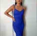 2024 New Summer Fashion Sexy Strapless Dress Strapless Hang Neck Temperament Dress_ecoleips.com