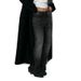Women's Clothing Retro Personality Hot Diamond Distressed Loose Wide Leg Low Waist Jeans Fashion Casual Pants_ecoleips.com