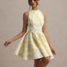 Women's Tie Waist Printed Midi Dress Suspender Summer Spring_ecoleips.com