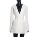 Women's Clothing Solid Color Casual Slim Fit Suit Long Sleeve Elegant Knit Blazer Dress – Autumn Office-to-Dinner Dress With Peplum Waist (XS-XL)_ecoleips.com