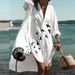 FD903 In Stock 2024 Summer New European And American Loose Collared Long Sleeve Bohemian Printed Dress_ecoleips.com