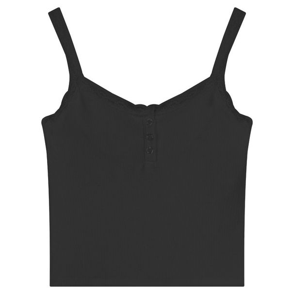 Pure Desire Style White Camisole For Women 2024 Summer Lace Trim Slim Fit Sexy Inner Short Top_ecoleips.com