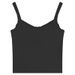 Pure Desire Style White Camisole For Women 2024 Summer Lace Trim Slim Fit Sexy Inner Short Top_ecoleips.com