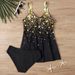 Plus Size Swimdress For Women – Floral Print Swimwear With Removable Bra Pads, UPF 50+ & High-Waisted Swim Skirt_ecoleips.com