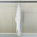 Spring New White Asymmetrical Trench Coat For Women, Slim-Fit Office Long Blazer Jacket With Waist Tie_ecoleips.com