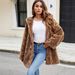 Trendy Leopard Print Faux Fur Coat – Plush, Warm & Stylish Winter Coat For Women_ecoleips.com