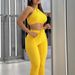 Women's Clothing Knit Sexy Suspenders High Waist Fashion Casual Trousers Suit Women_ecoleips.com