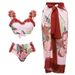 Women's Clothing One Piece Conservative Belly Covering Slimming Holiday Beach Hot Spring Swimsuit Retro One Piece Bikini_ecoleips.com