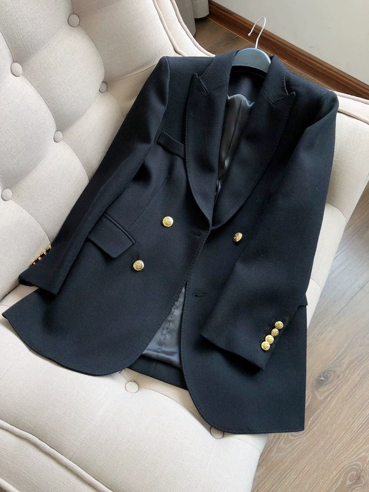 High-end Commuting Women's Blazer 2025 Autumn New Style Slim Fit Professional Casual Small Suit Jacket 9508_ecoleips.com
