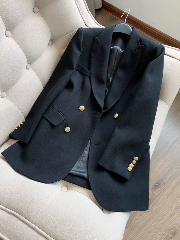 High-end Commuting Women's Blazer 2025 Autumn New Style Slim Fit Professional Casual Small Suit Jacket 9508_ecoleips.com