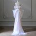 Women's Off-Shoulder Evening Gown Light Luxury Heavy Duty Wedding Dress High-End Party Wear New_ecoleips.com