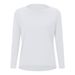 2024 New Casual Loose Fitting Quick Drying Breathable Double Sided Bare Skin European And American Style Women's Fitness Long Sleeved Yoga Suit DS010_ecoleips.com