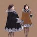 Women's Clothing New Autumn And Winter Women's Fur Coat Mid Length Korean Style Imitation Fox Fur Collar Women's Mink Fur Mink Coat Trendy_ecoleips.com