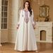 Women's Clothing Popular Muslim Long Sleeved Dress Female Embroidery Loose Large Size Worship Dress Spring New Style_ecoleips.com