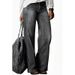 2023 Cross-Border Foreign Trade Original European And American Retro Fashion Casual Straight Wide-Leg Women's_ecoleips.com