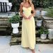 Women's Clothing New Style Elegant Lace A Line Solid Color Mid Length Dress_ecoleips.com