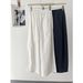 In Stock Minimalist CS Women's Barrel-shaped Drawstring Elastic Waist Casual Pants 1208911014 Spring/autumn 1208911016_ecoleips.com
